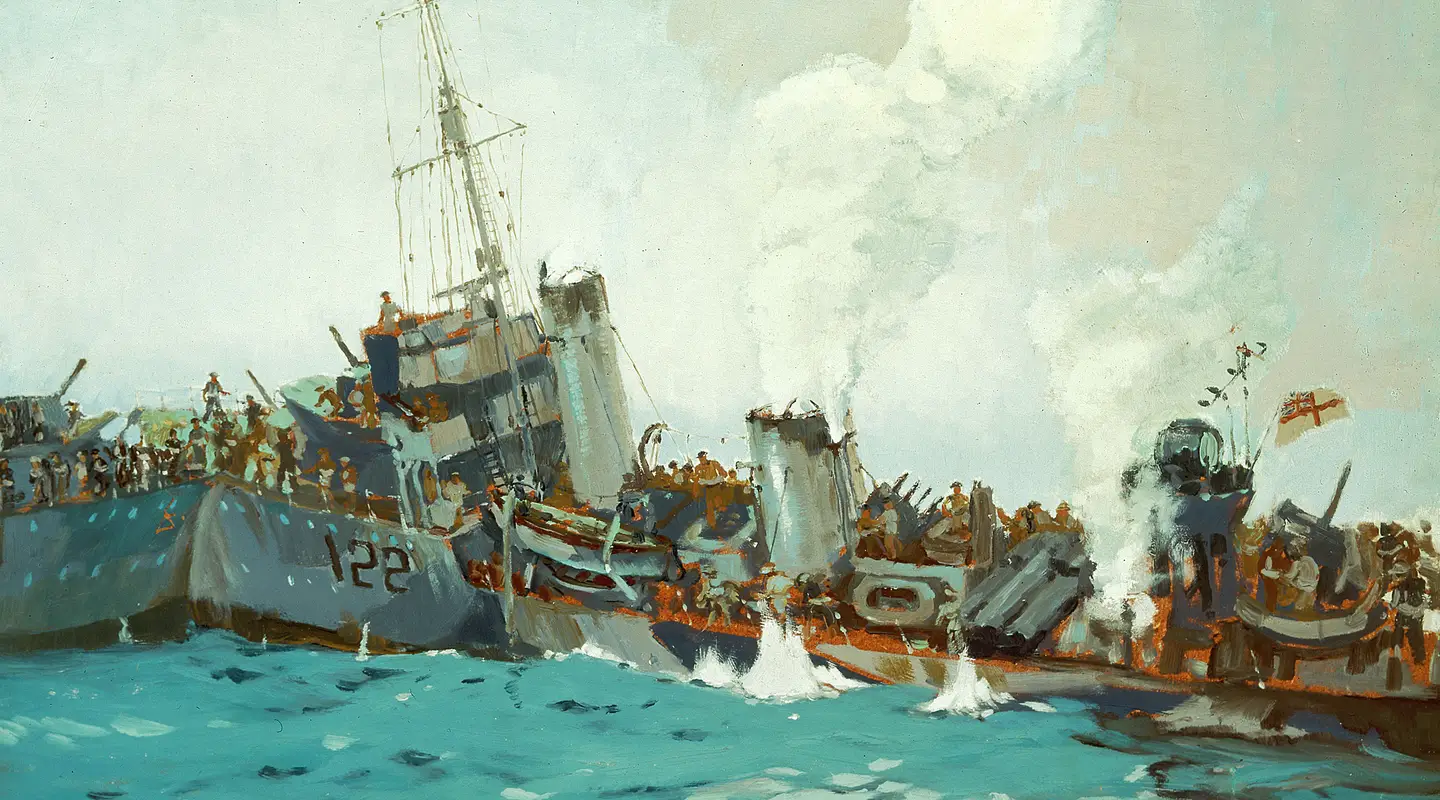 (Sinking of HMAS Waterhen)