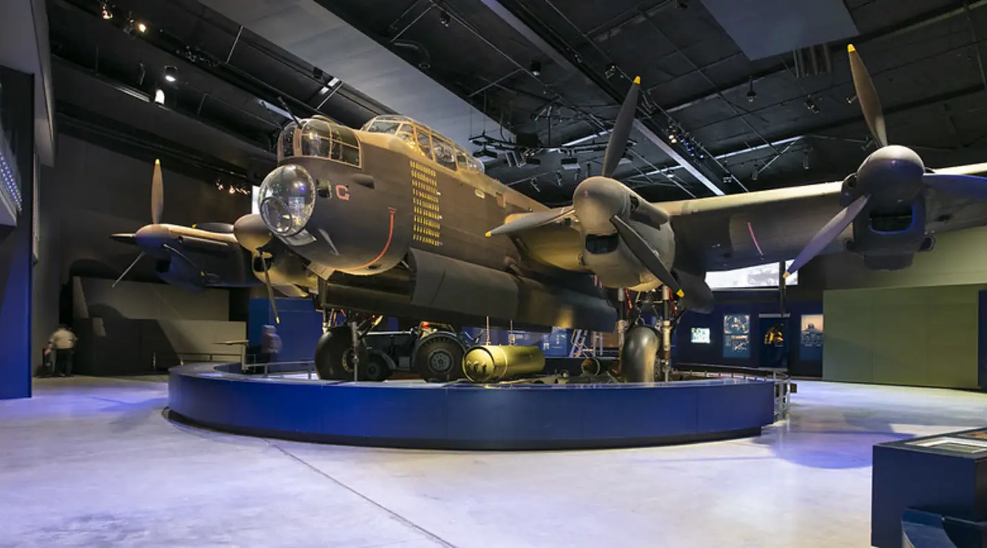 G for George Avro Lancaster on display in 2019