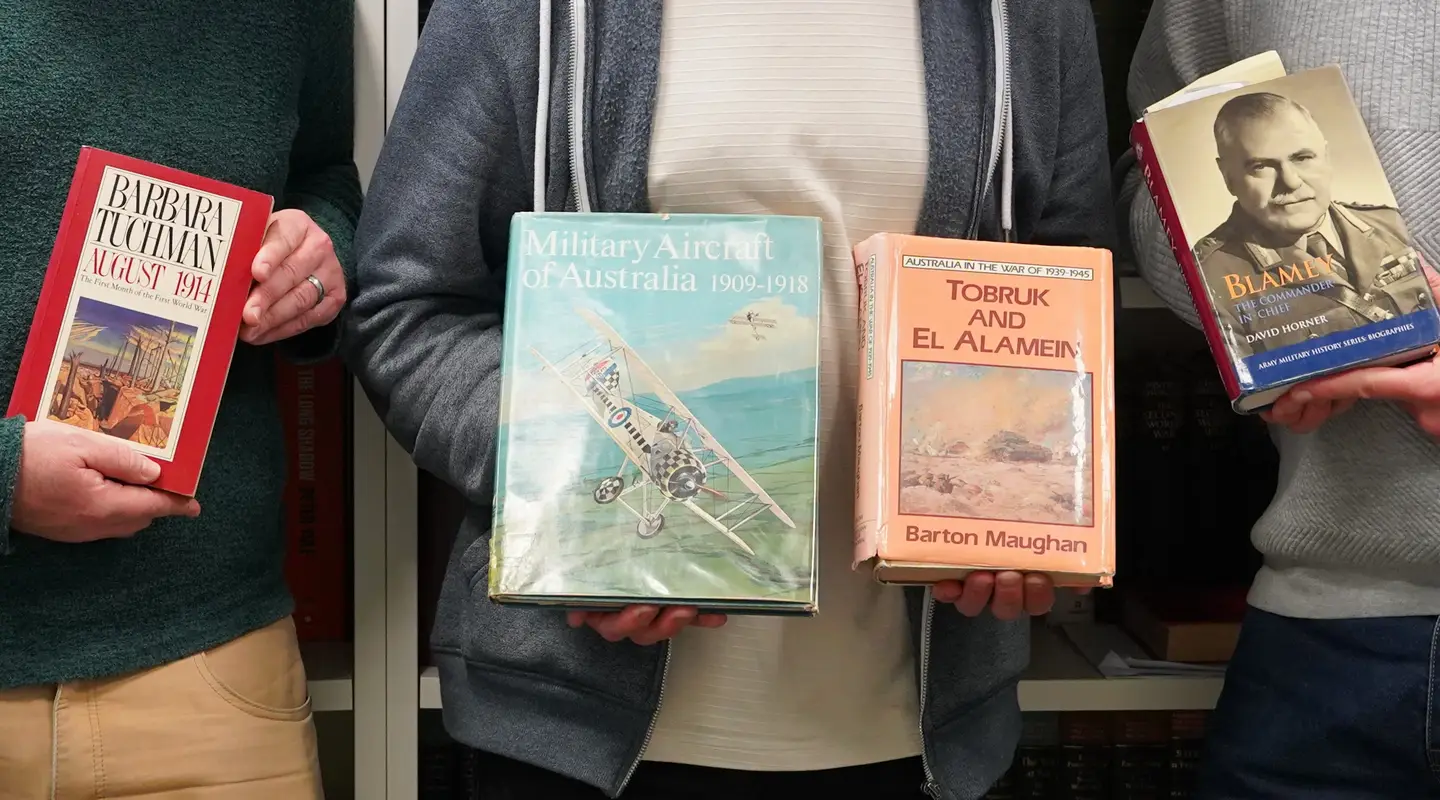 Collection of our expert's favourite military books