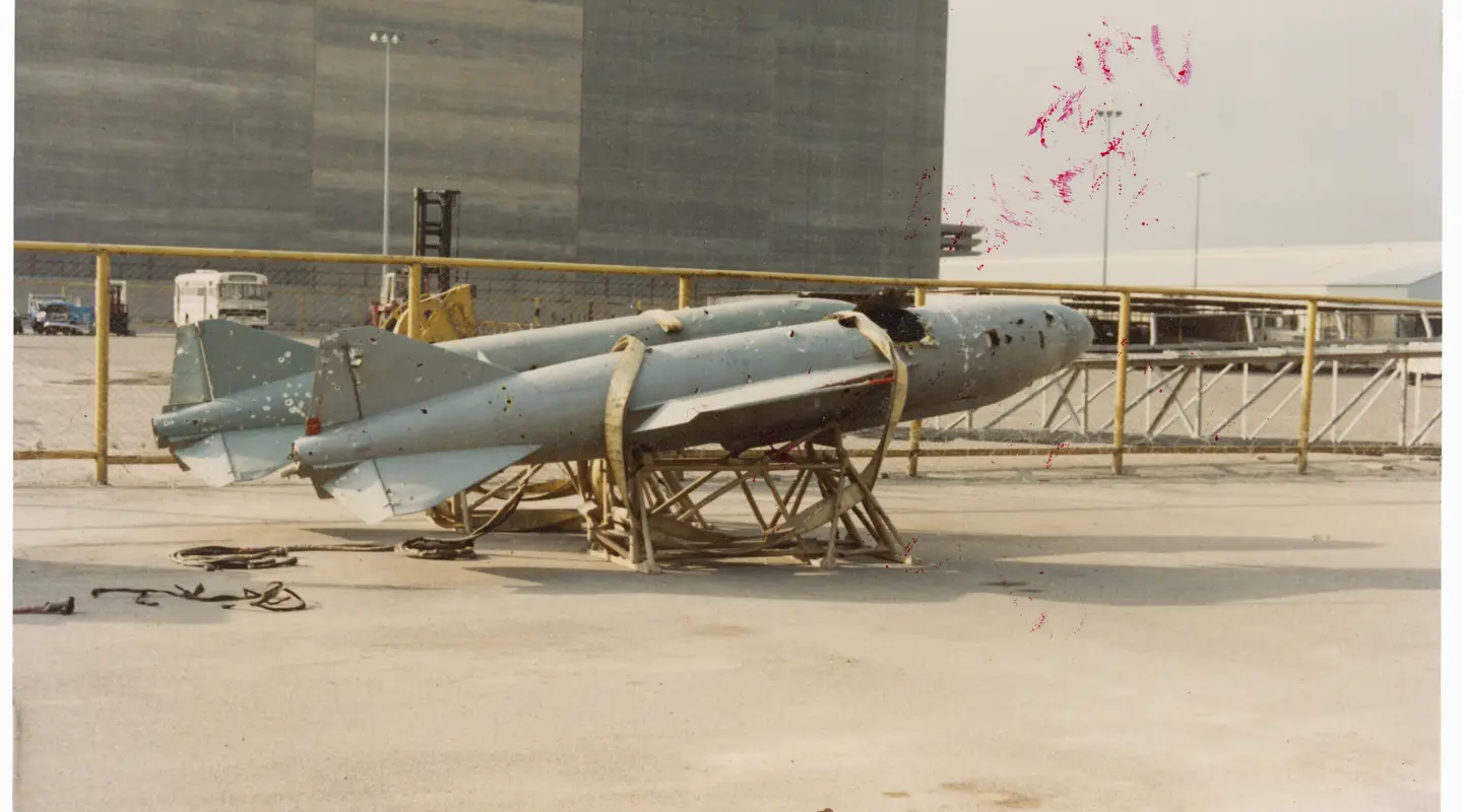 Two silkworm missiles