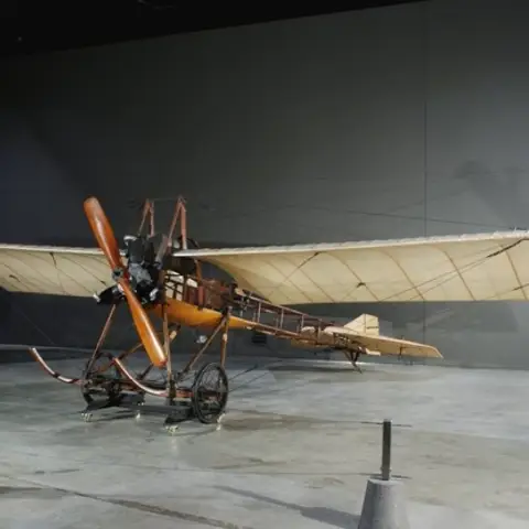The earliest military aircraft used by Australia, a Deperdussin
