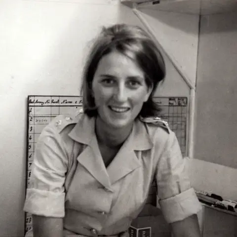 Photo of Di Fairhead while serving in Vietnam