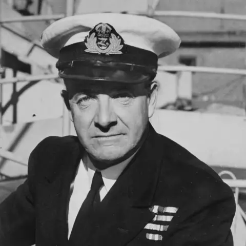 Portrait of Lt Commander George Manley Dixon DSC, RANVR