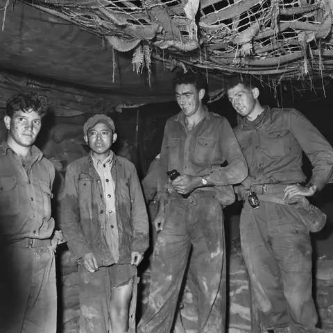 Captured Chinese solder with 1RAR solders