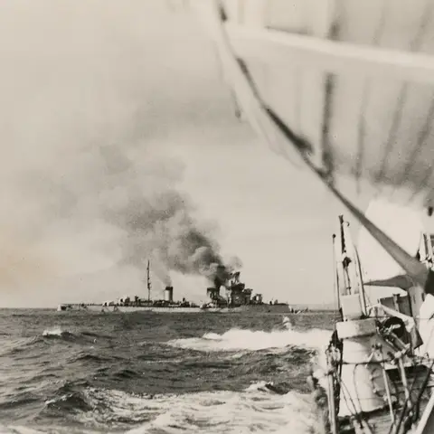BARTOLOMEO COLLEONI BEING TORPEDOED 