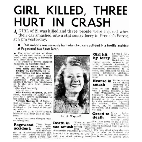 The Sun Newspaper, 7 April 1946. Courtesy of Trove.