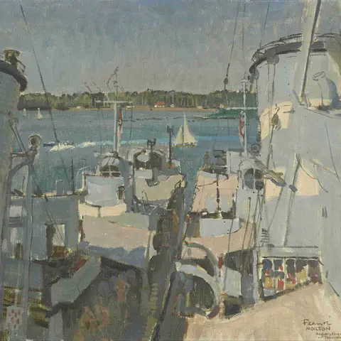 Frank Norton, First dog watch –  destroyers,1944, ART23945