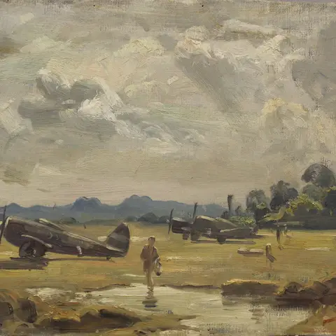 William Dargie, Planes of 134 Squadron grounded by the ‘Chota’ monsoon