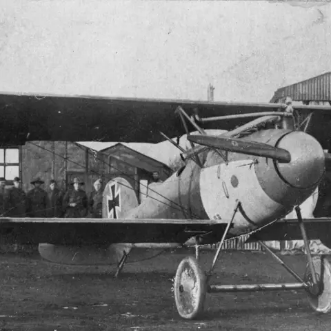 Albatros D.Va captured by 3 Squadron, Australian Flying Corps (AFC).