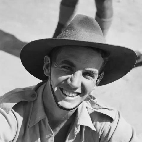 Sergeant D. G. Healey of Wagga, NSW, 2/4th Battalion