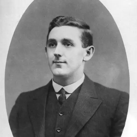 Studio portrait of Private John Simpson Kirkpatrick