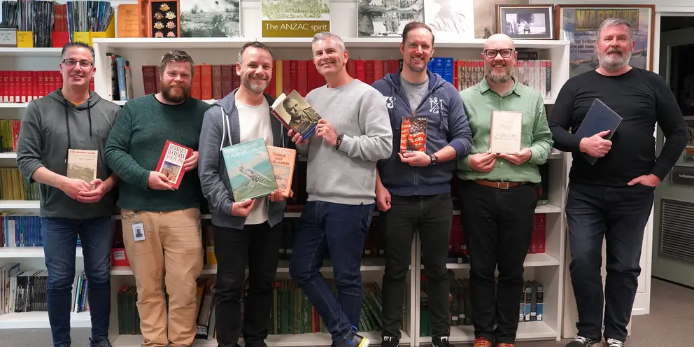 Our military history experts with the books that shaped them.
