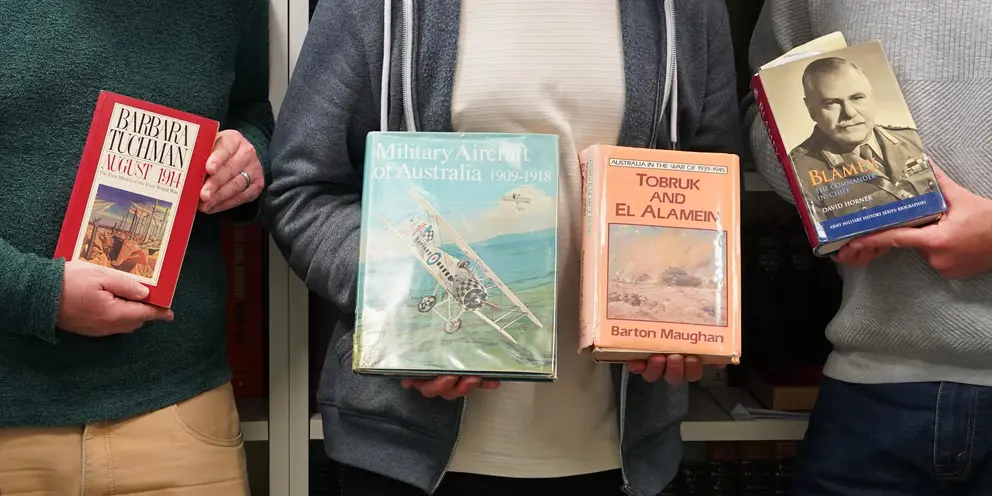 Collection of our expert's favourite military books