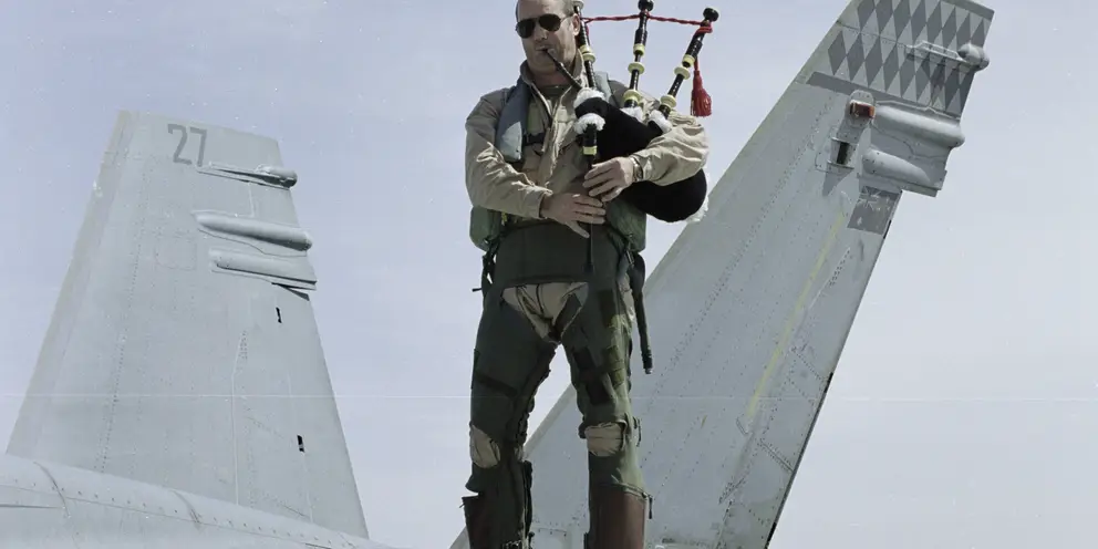 Piper on F/A-18
