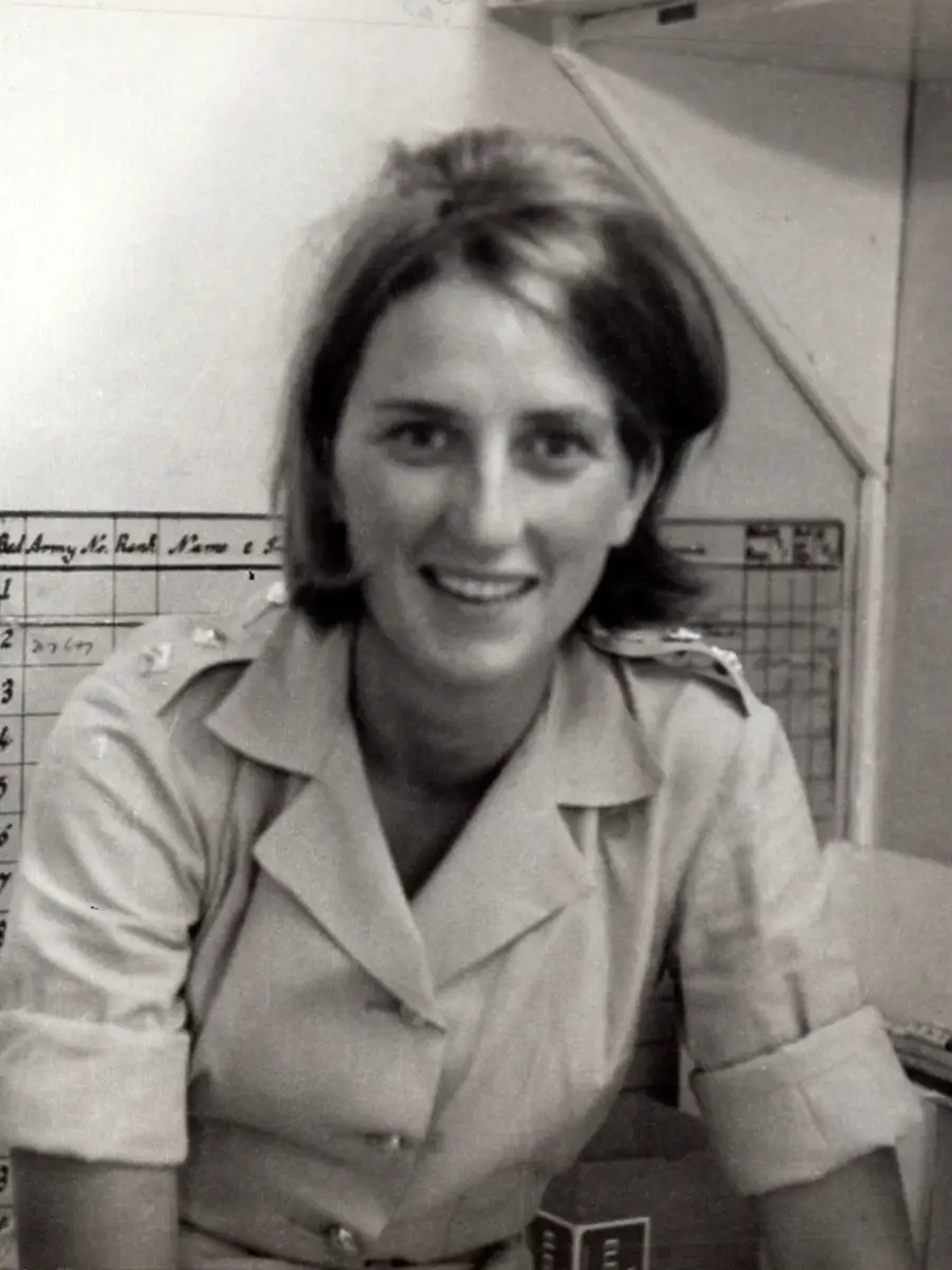 Photo of Di Fairhead while serving in Vietnam