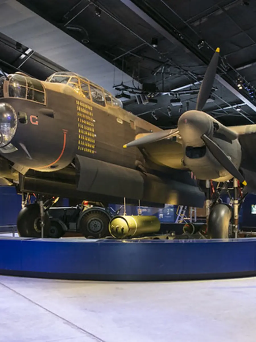 G for George Avro Lancaster on display in 2019