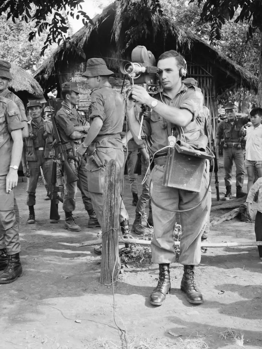 Official Army Public Relations cinematographer David Combe