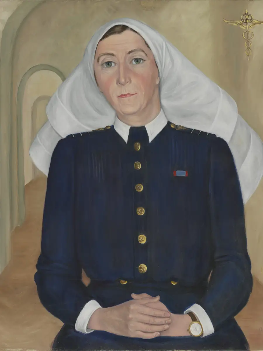 Matron Muriel Doherty, RAAFNS, Alfreda Markovitch, 1948, oil on canvas