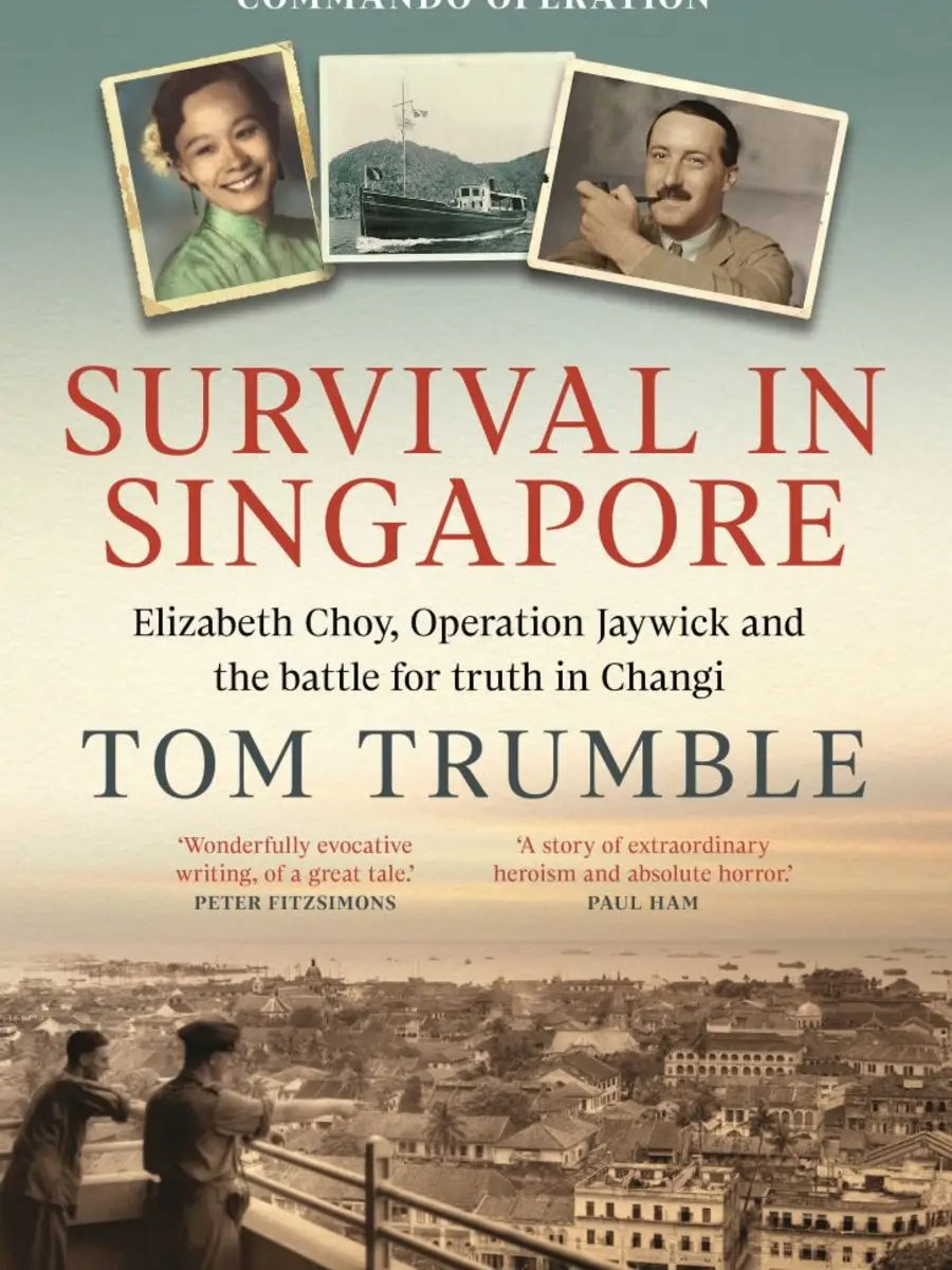 Tom Trumble Book cover Survival In Singapore