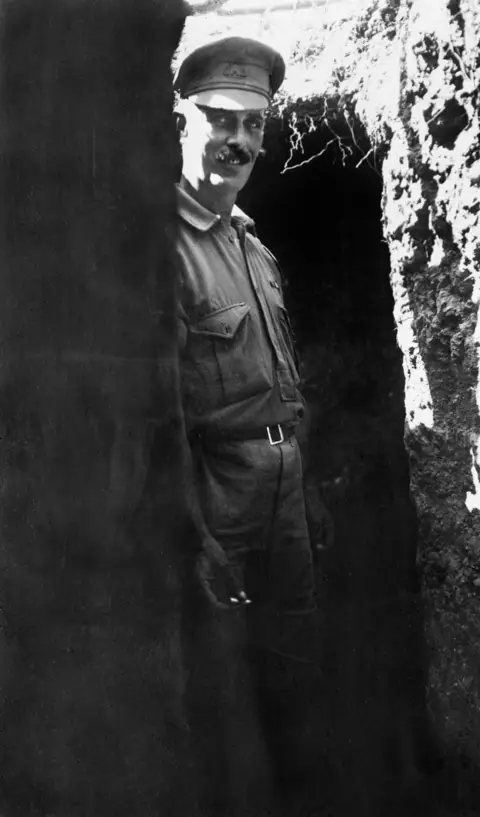 Lieutenant A. J. Shout VC, 1st Battalion, at Quinn's Post