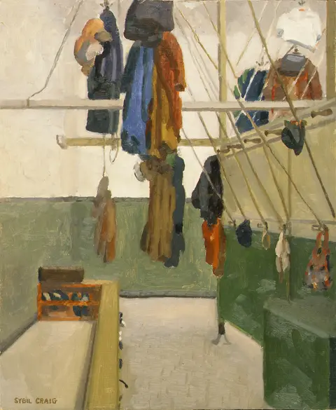 Sybil Craig, Women’s change room (High Explosive Section, Commonwealth Explosives Factory, Maribyrnong)
