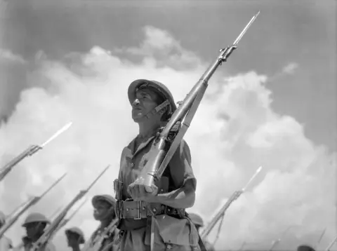 Papuan Infantry man, 1941.