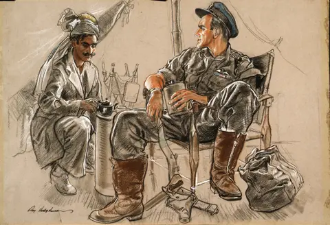 Roy Hodgkinson, Wing Commander William McLean, 1945