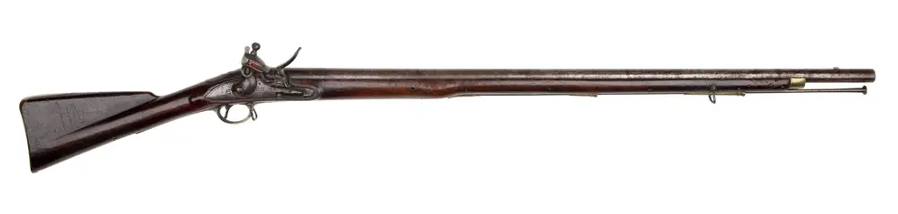 India Pattern "Brown Bess" flintlock musket, British Army, c. 1810