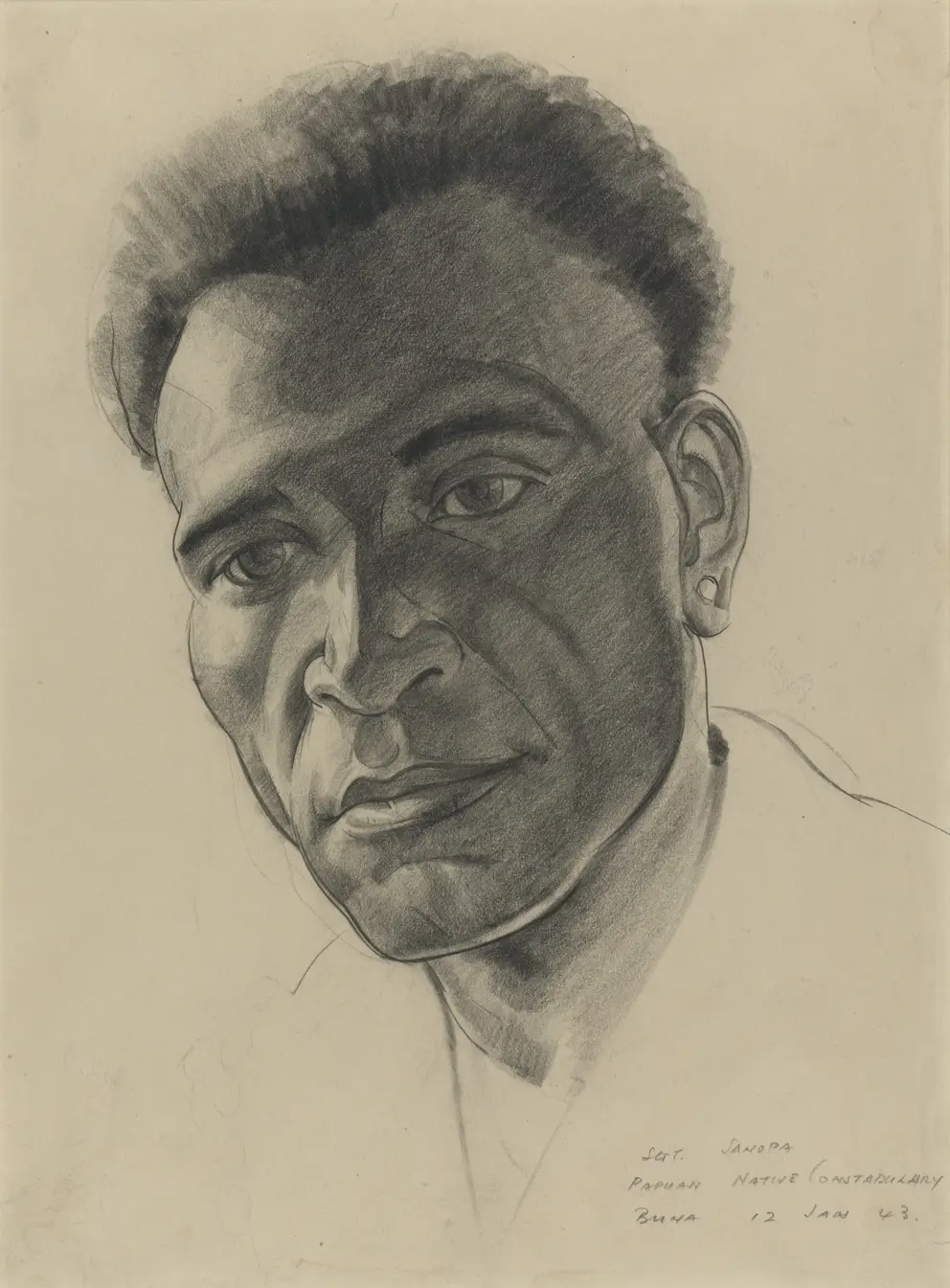 Sergeant Sanopa, Papuan Native Constabulary