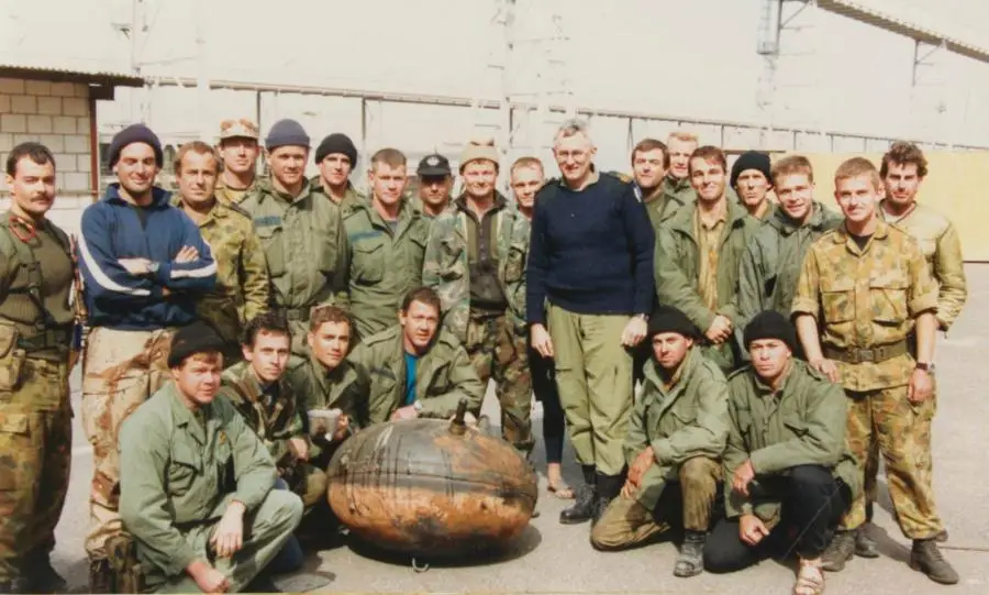 Clearance Diving Team 3 (AUSCDT-3), Kuwait, 1991. Courtesy of Ian Parker