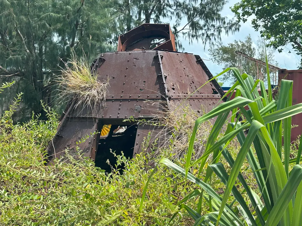 	Japanese portable command post. Photo credit Michael Garside