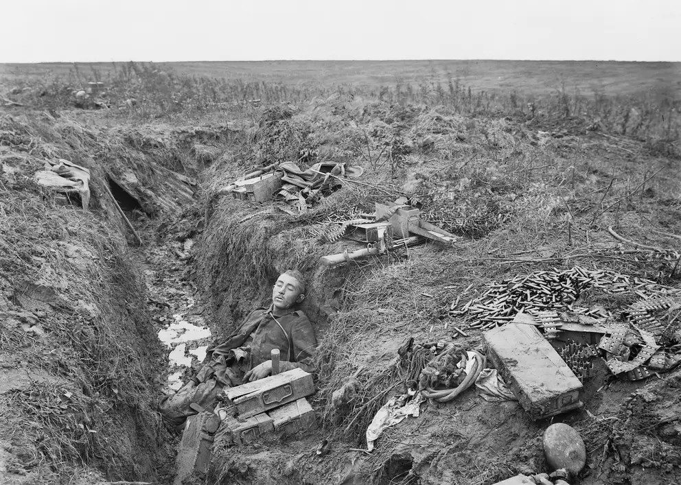 Violent death, which would have unnerved men at home