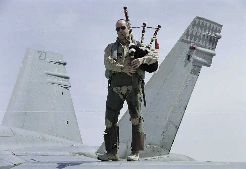 Piper on F/A-18